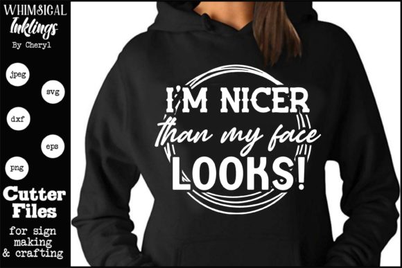 I’m Nicer: A Designer’s Take on This Witty Embroidery Motif