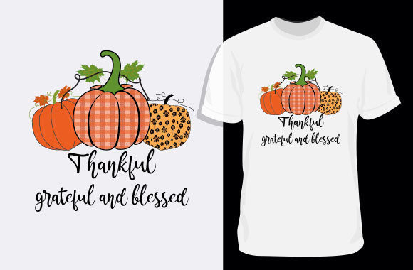 Review: Autumn Thankful Grateful and Blessed Tee