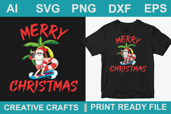 Review: Christmas in July Tshirt Merry Christmas Design