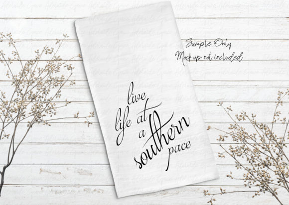 Review: Live Life at a Southern Pace Embroidery Design