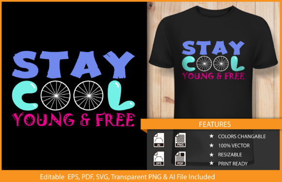Review: Stay Cool Young and Free Embroidery Design