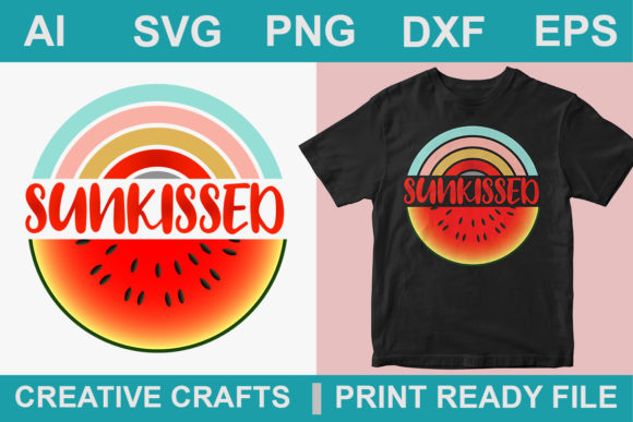 Review: Summer Retro T-Shirt Design Sublimation for Embroidery