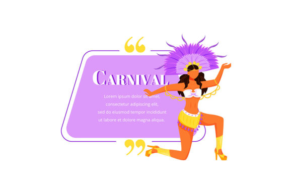 Reviewing the Carnival Flat Color Vector Character for Embroidery