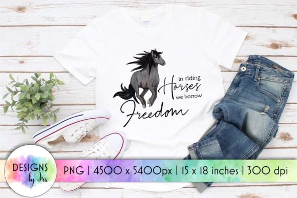 Reviewing the In Riding Horses We Borrow Freedom Print