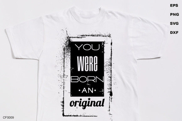 Reviewing You Were Born an Original for Embroidery